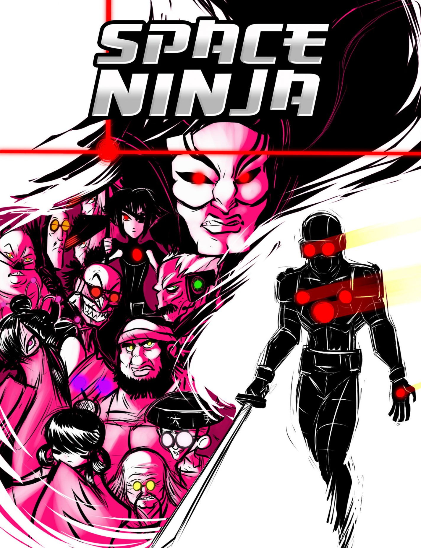 Space Ninja Poster