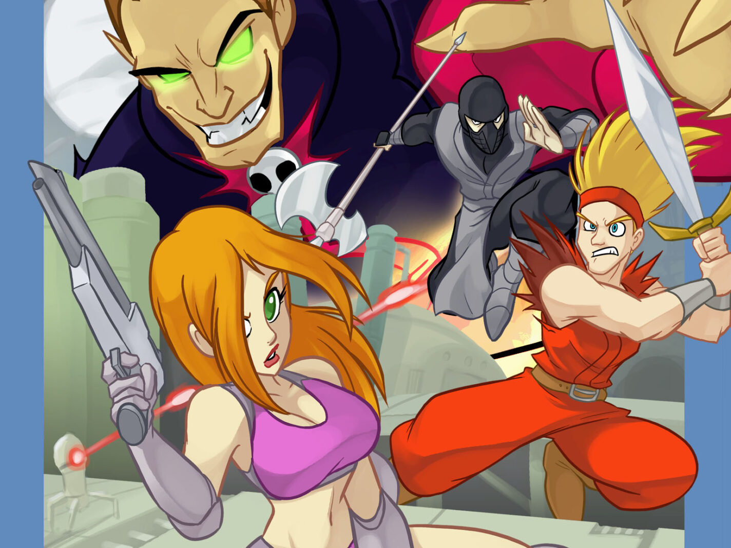 Press Start Adventures Poster