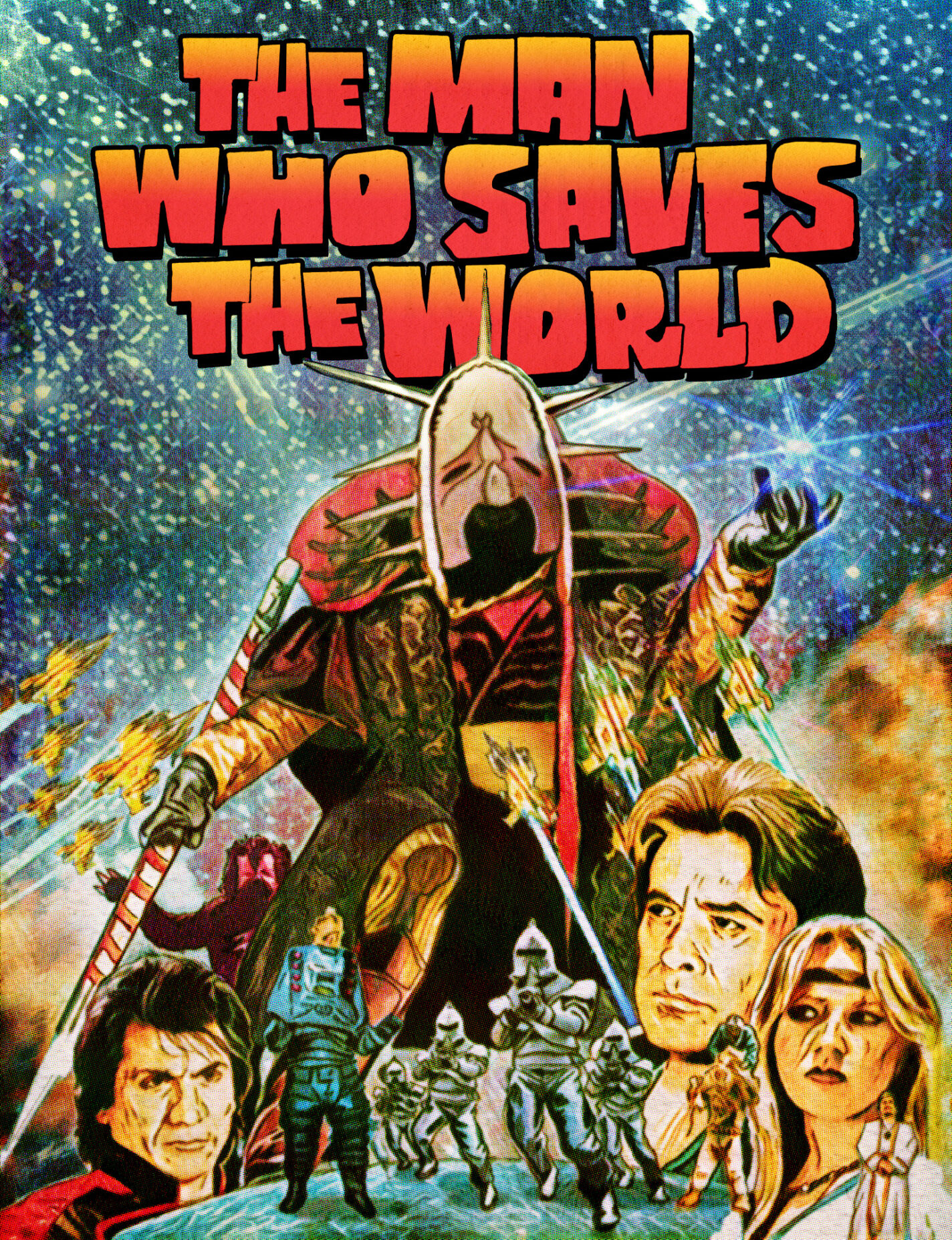 The Man Who Saves the World Poster